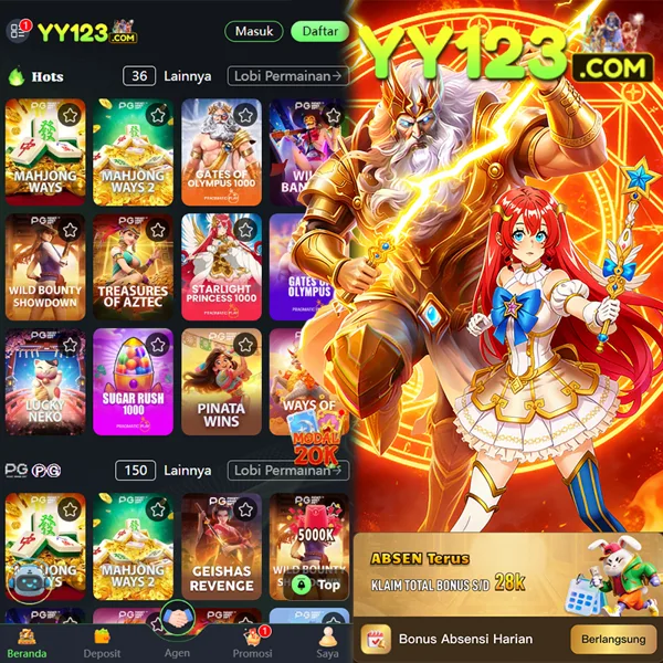YY123 Slot Anti Rungkad Indonesia